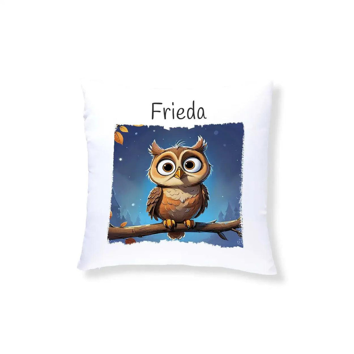 Kuschelkissen Kinder | Traumhüter Eule 40x40 cm - Druckerino