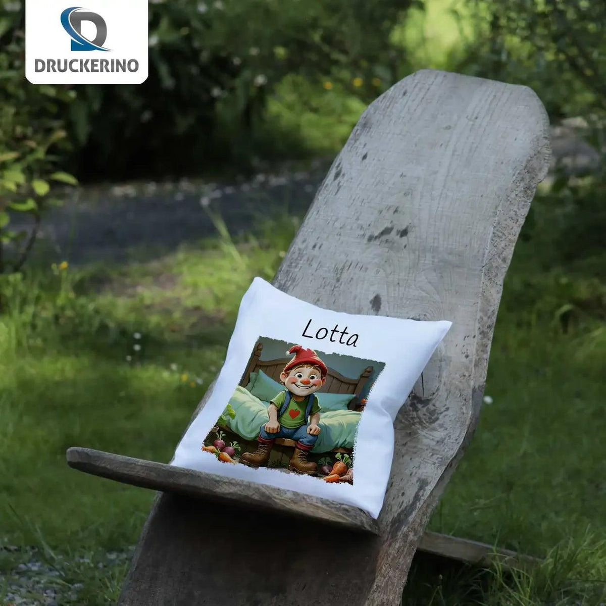 Kuschelkissen Kinder | Traumland-Abenteurer 40x40 cm - Druckerino