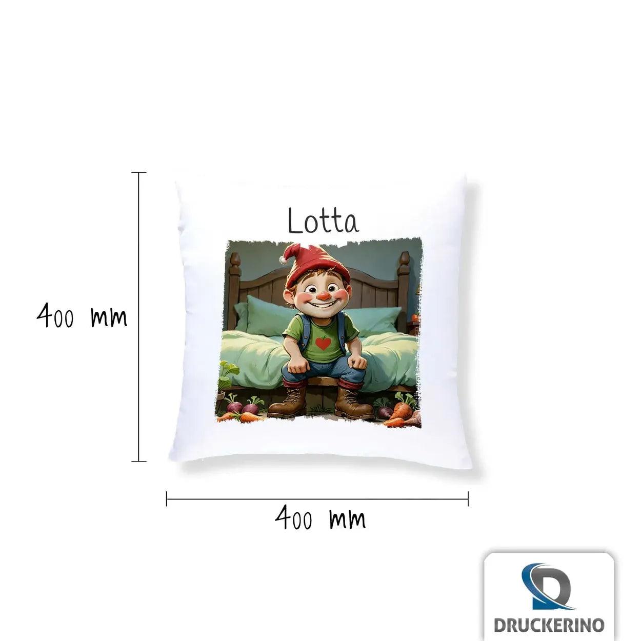 Kuschelkissen Kinder | Traumland-Abenteurer 40x40 cm - Druckerino