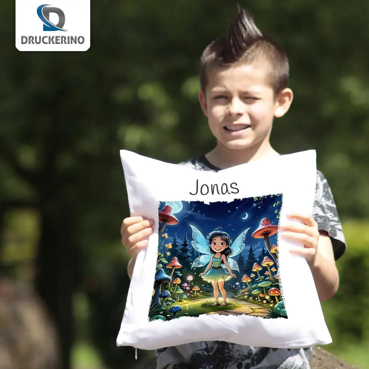 Kuschelkissen Kinder | Traumlandabenteurer 40x40 cm - Druckerino