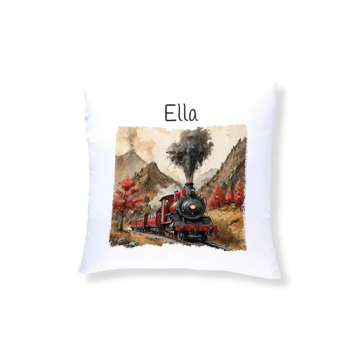 Kuschelkissen Kinder | Traumlok 40x40 cm - Druckerino