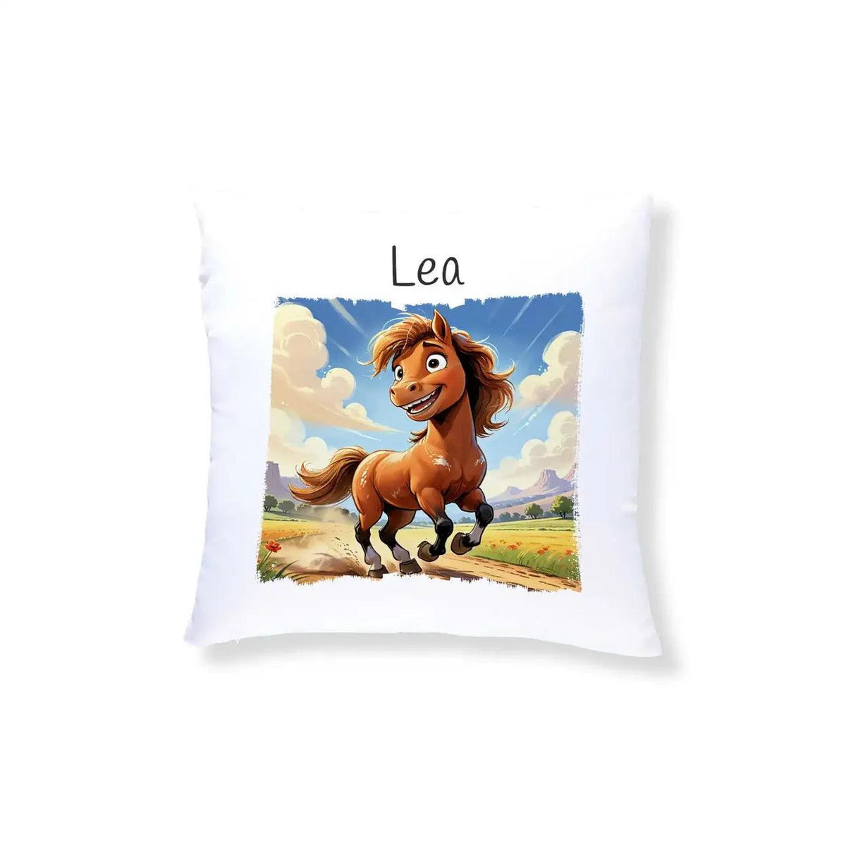 Kuschelkissen Kinder | Traumpferdchen 40x40 cm - Druckerino