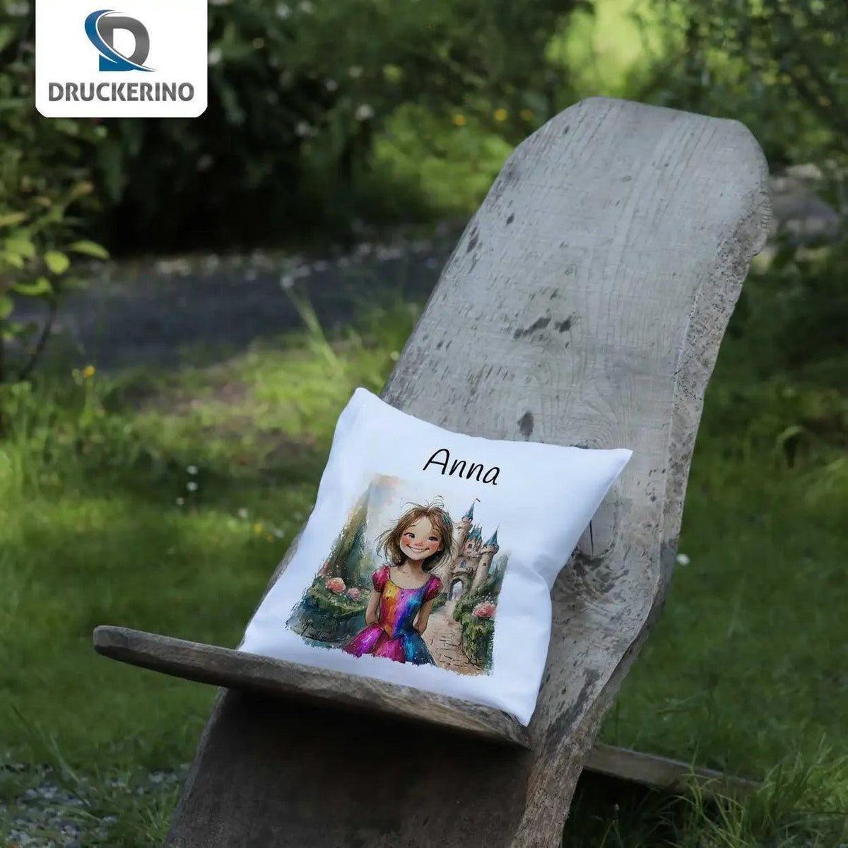 Kuschelkissen Kinder | Traumprinzessin 40x40 cm - Druckerino