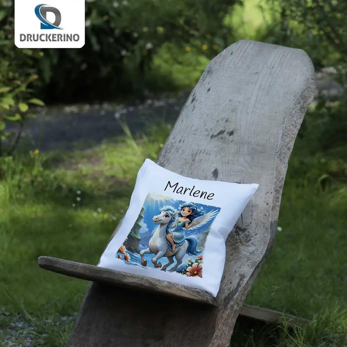 Kuschelkissen Kinder | Traumreise 40x40 cm - Druckerino