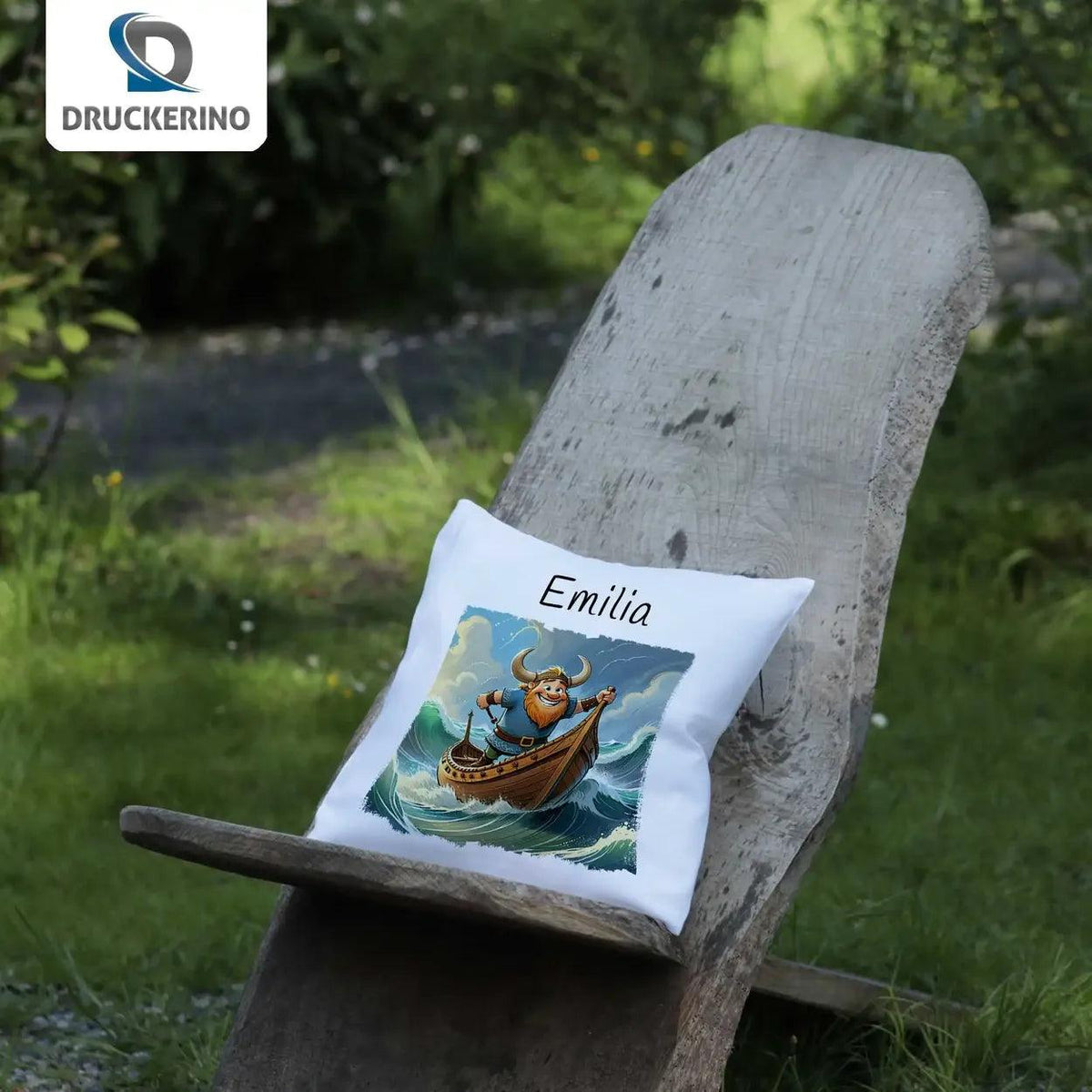 Kuschelkissen Kinder | Traumsegler 40x40 cm - Druckerino