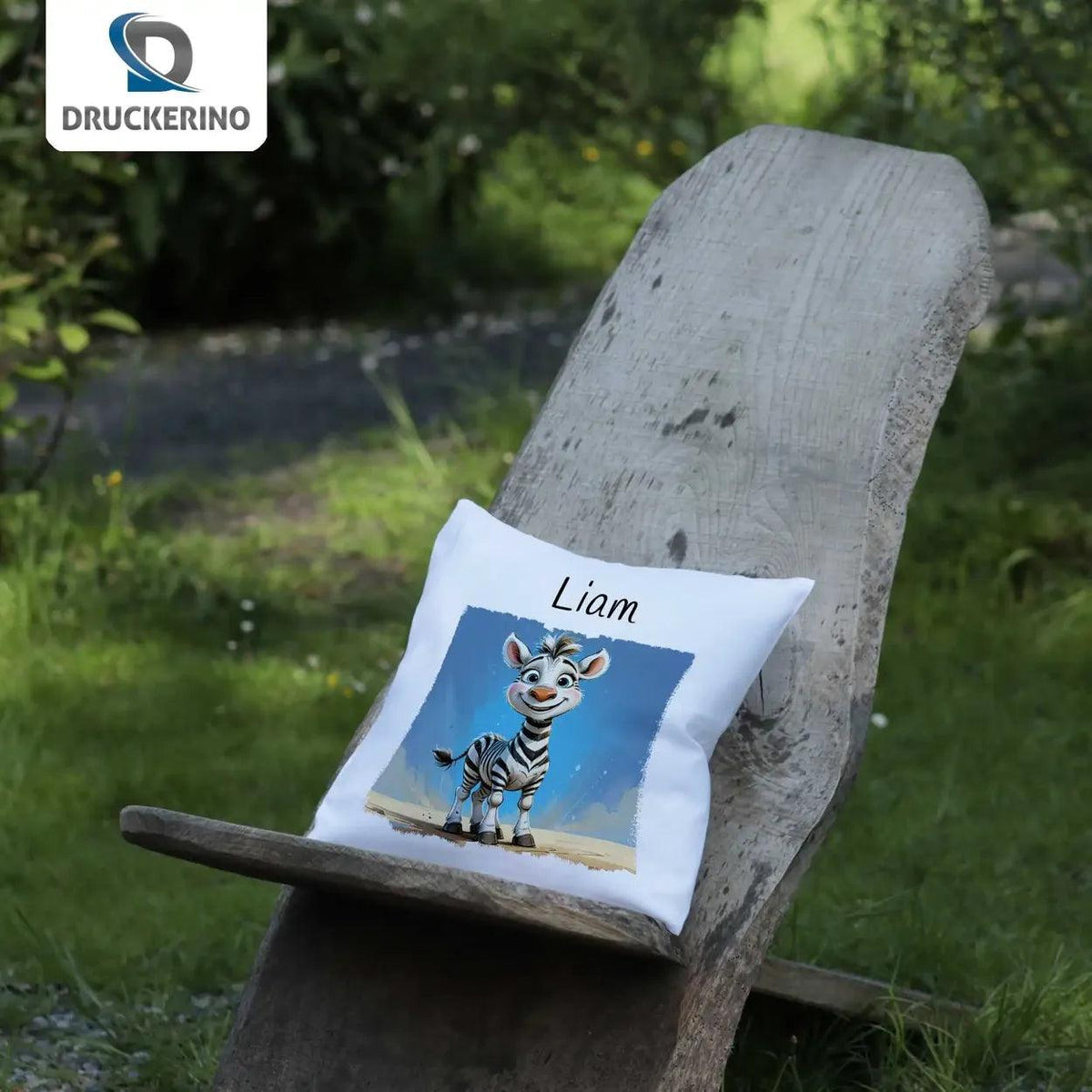 Kuschelkissen Kinder | Traumzebra 40x40 cm - Druckerino