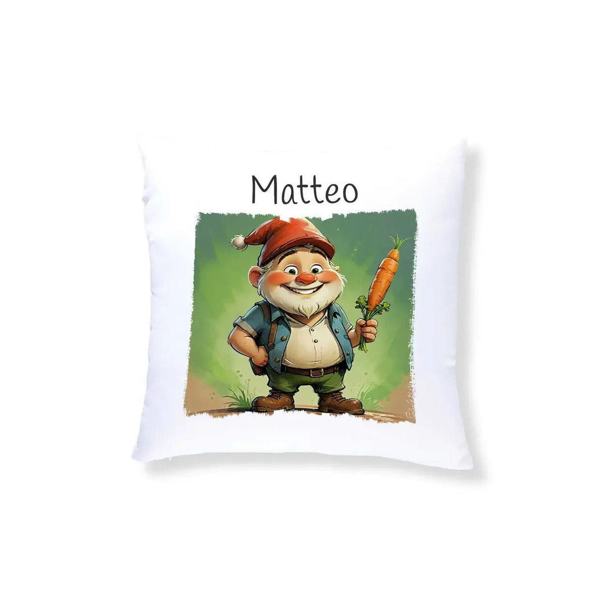 Kuschelkissen Kinder | Traumzwerg 40x40 cm - Druckerino