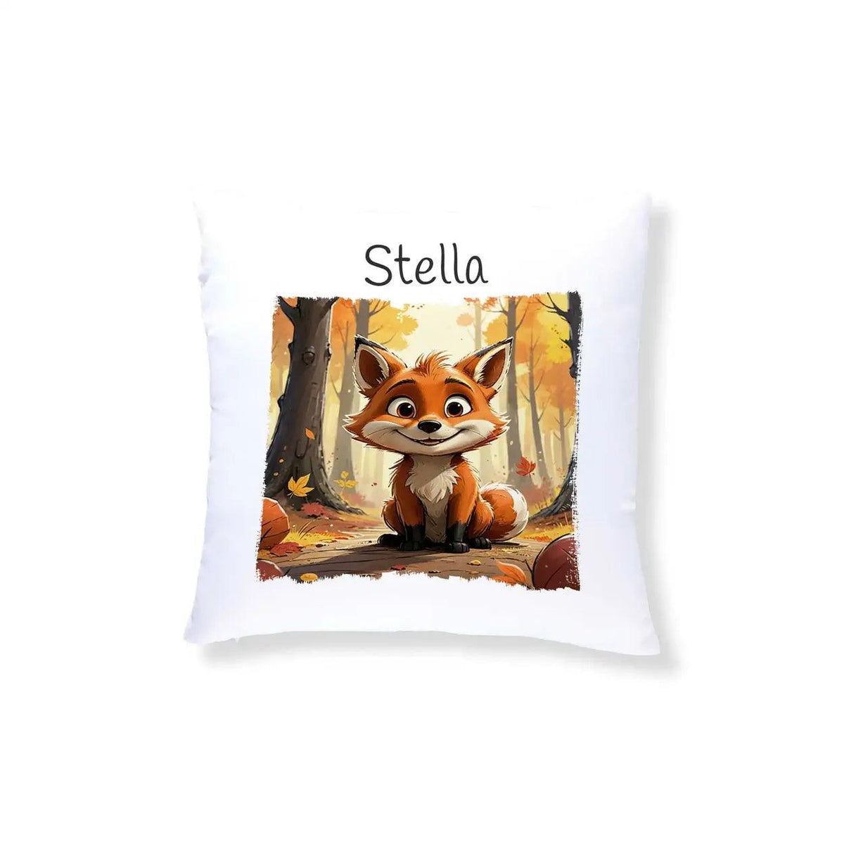 Kuschelkissen Kinder | Waldabenteuer 40x40 cm - Druckerino
