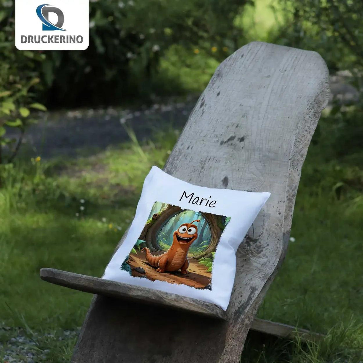 Kuschelkissen Kinder | Waldabenteuer 40x40 cm - Druckerino