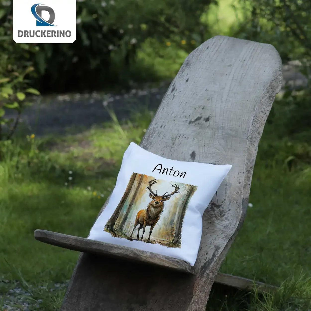 Kuschelkissen Kinder | Waldtraum 40x40 cm - Druckerino