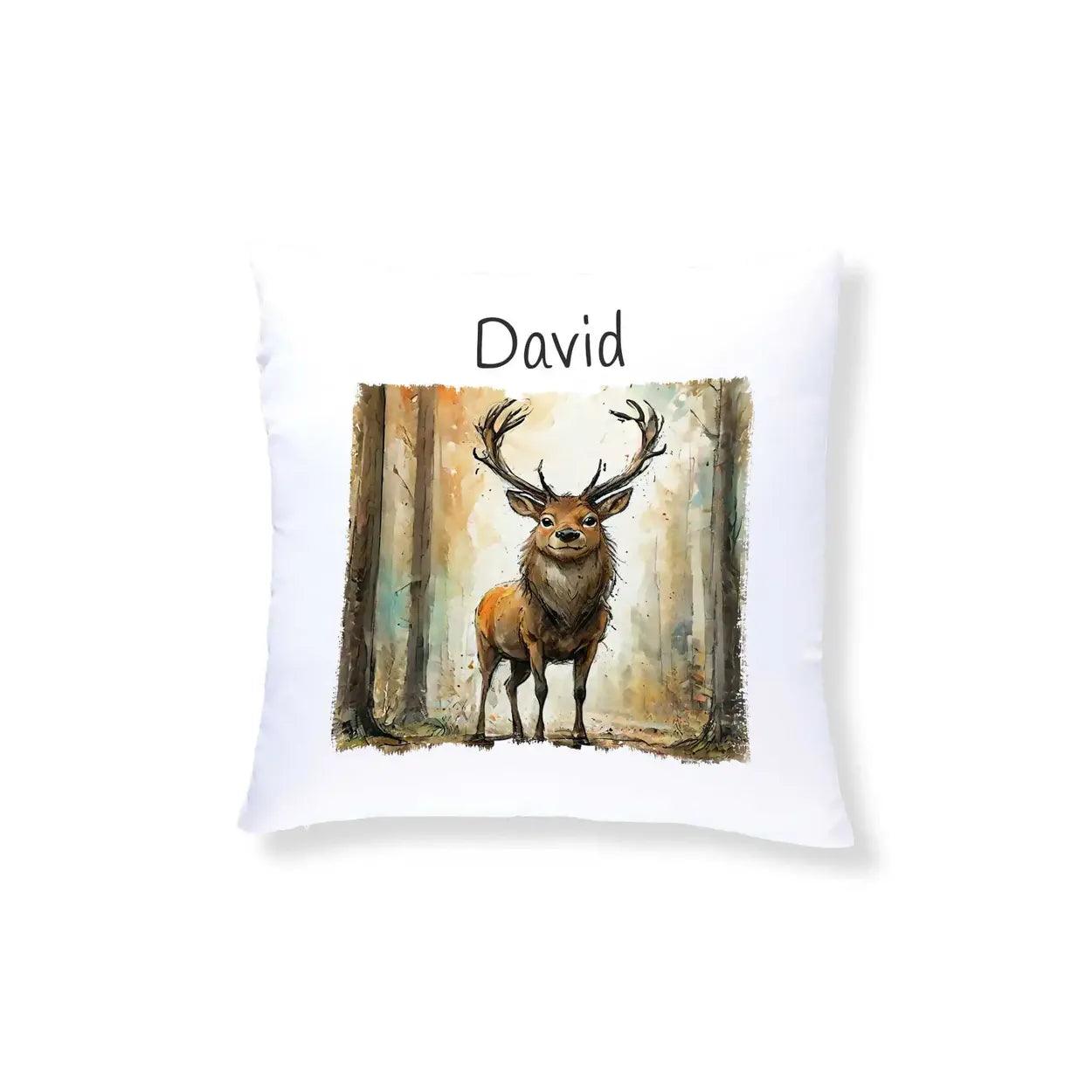 Kuschelkissen Kinder | Waldtraum 40x40 cm - Druckerino