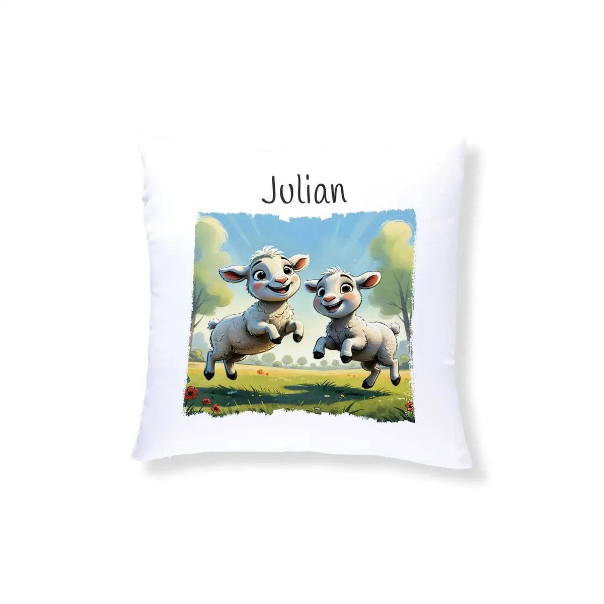 Kuschelkissen Kinder | Wolkentanz 40x40 cm - Druckerino