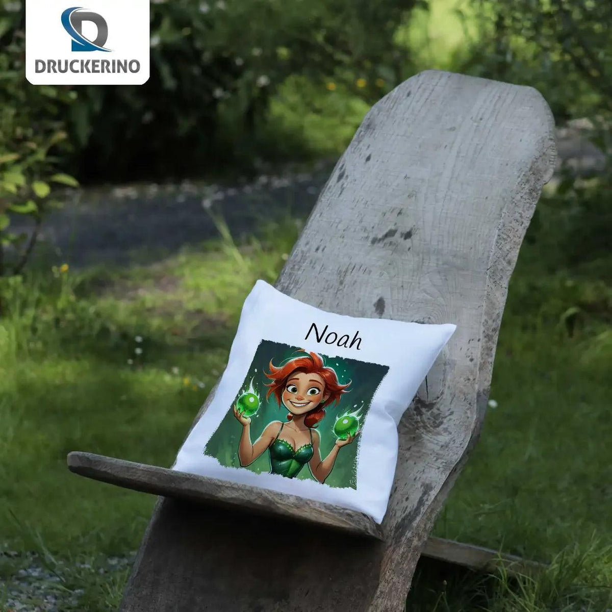 Kuschelkissen Kinder | Zauberwaldtraum 40x40 cm - Druckerino