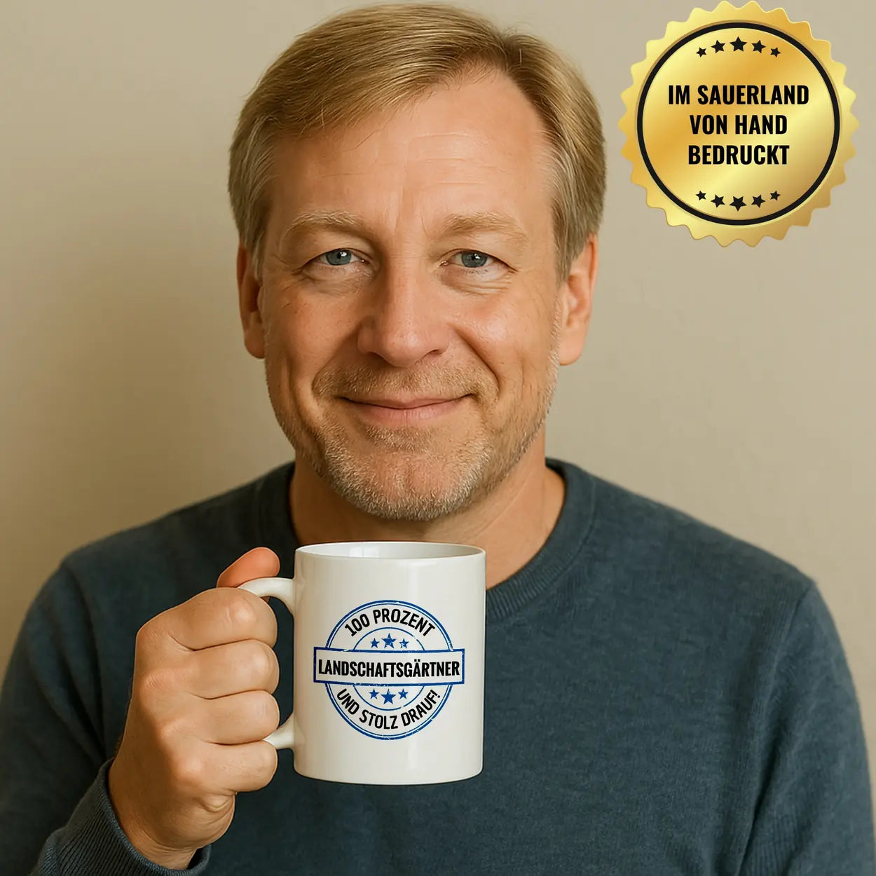 Landschaftsgärtner 100 Prozent Tasse - Druckerino