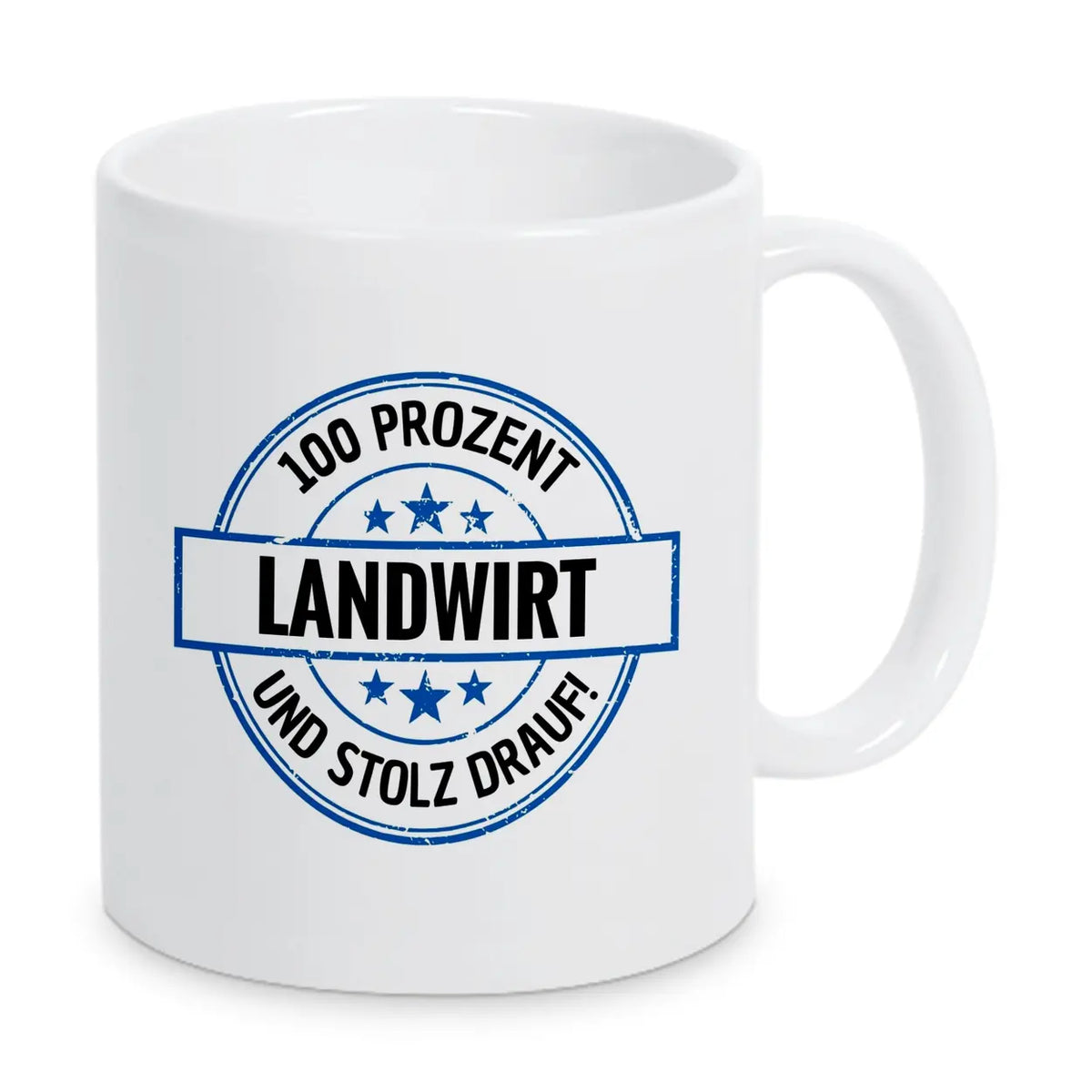 Landwirt 100 Prozent Tasse - Druckerino