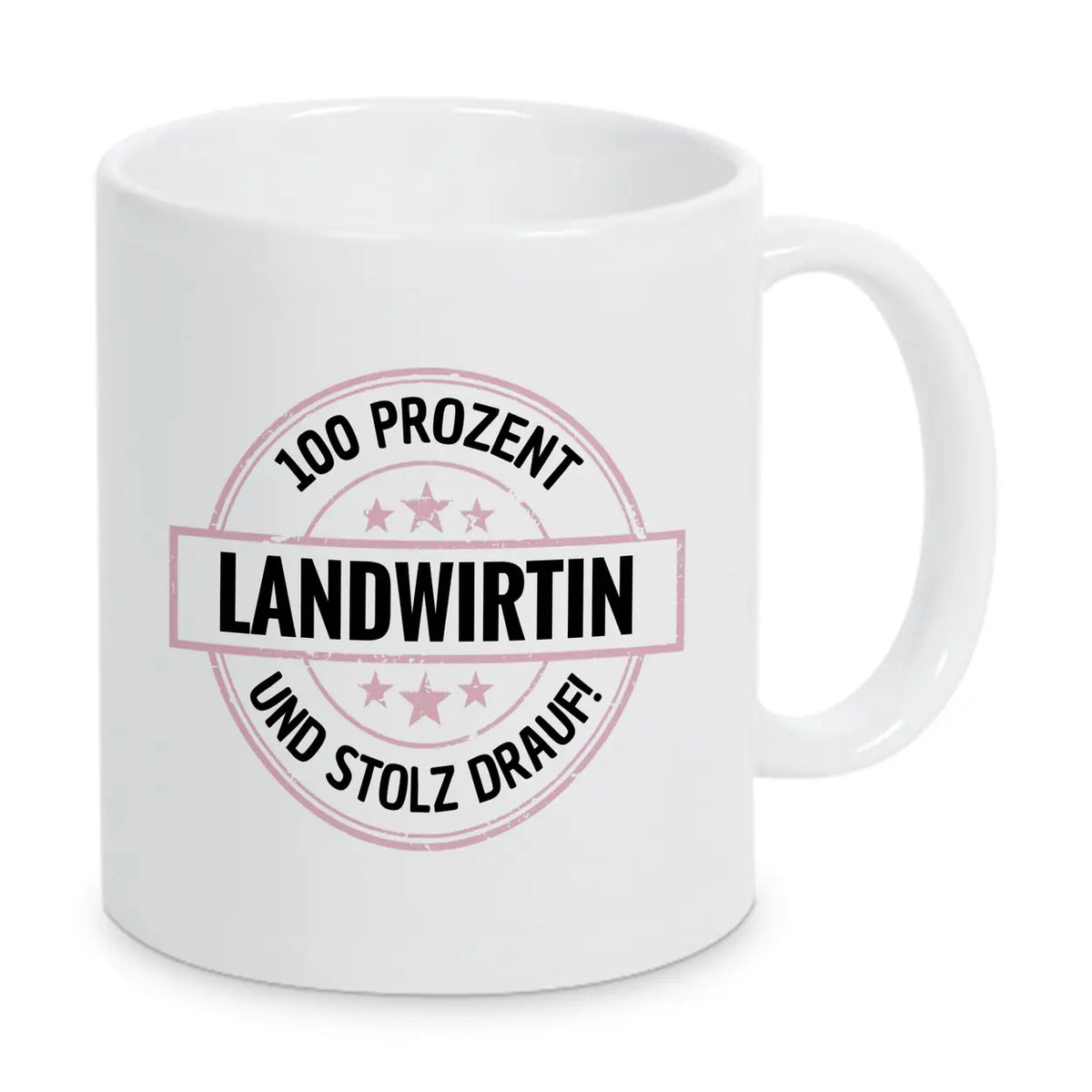 Landwirtin 100 Prozent Tasse - Druckerino