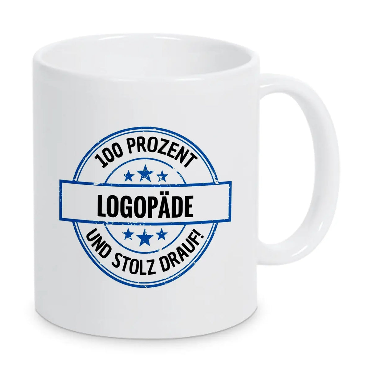 Logopäde 100 Prozent Tasse - Druckerino