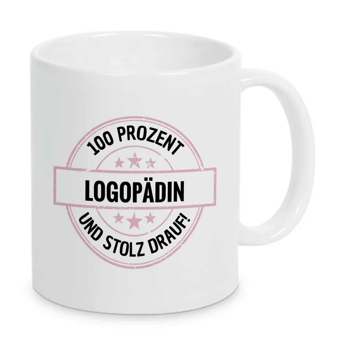Logopädin 100 Prozent Tasse - Druckerino
