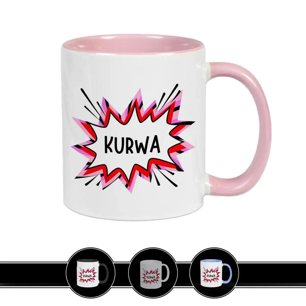 Lustige Tasse | Kurwa - Druckerino