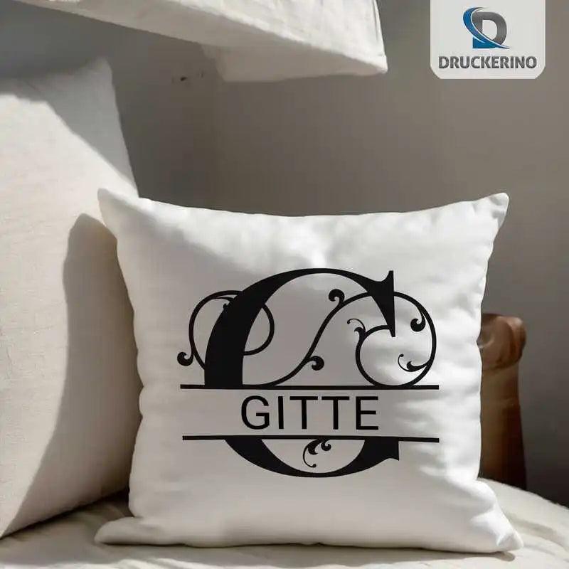 Namenskissen | Motiv 1 | Gitte - Druckerino