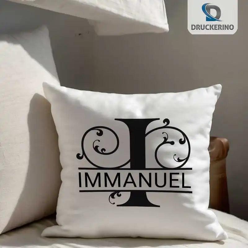 Namenskissen | Motiv 1 | Immanuel - Druckerino