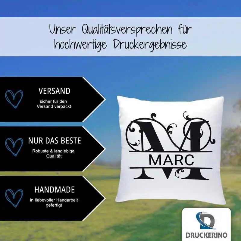 Namenskissen | Motiv 1 | Marc - Druckerino