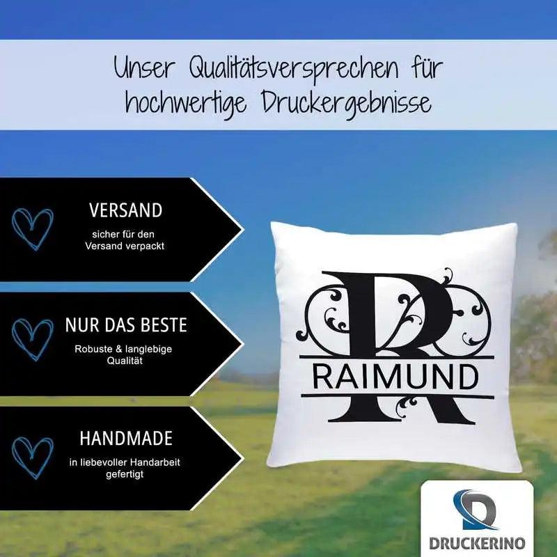 Namenskissen | Motiv 1 | Raimund - Druckerino