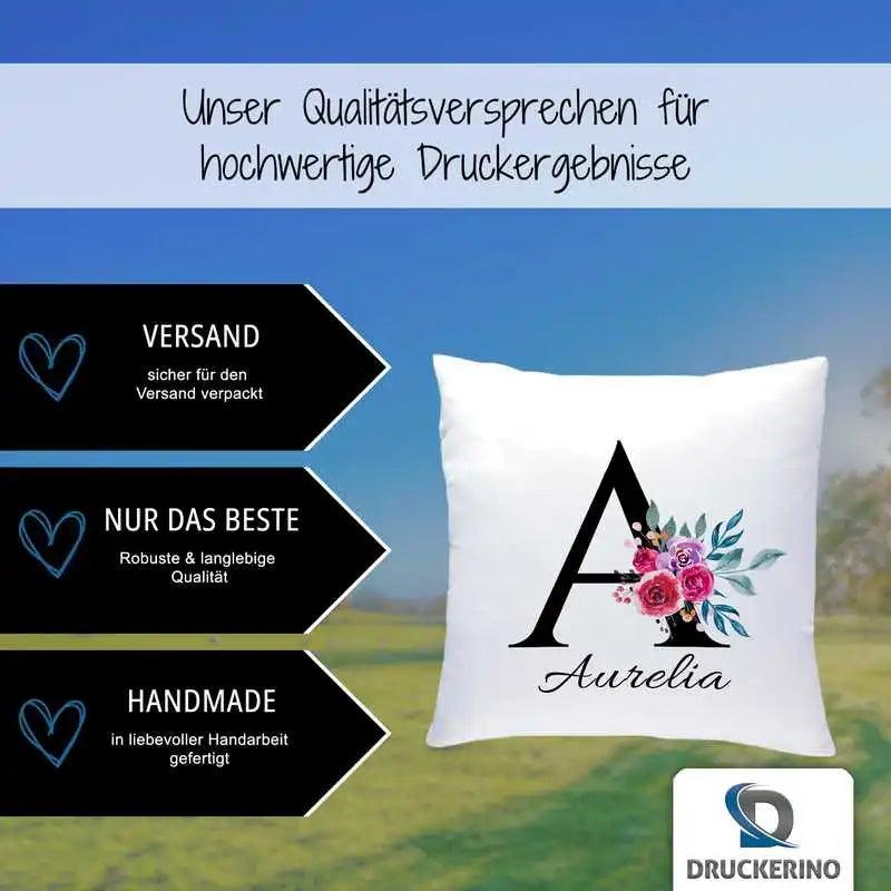 Namenskissen | Motiv 2 | Aurelia - Druckerino