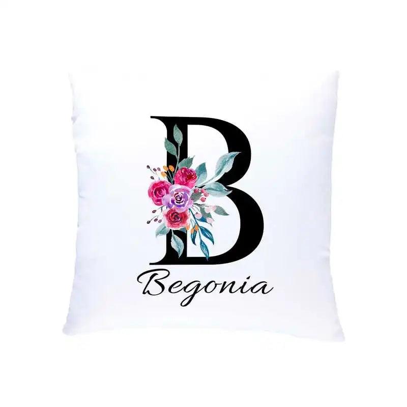 Namenskissen | Motiv 2 | Begonia - Druckerino