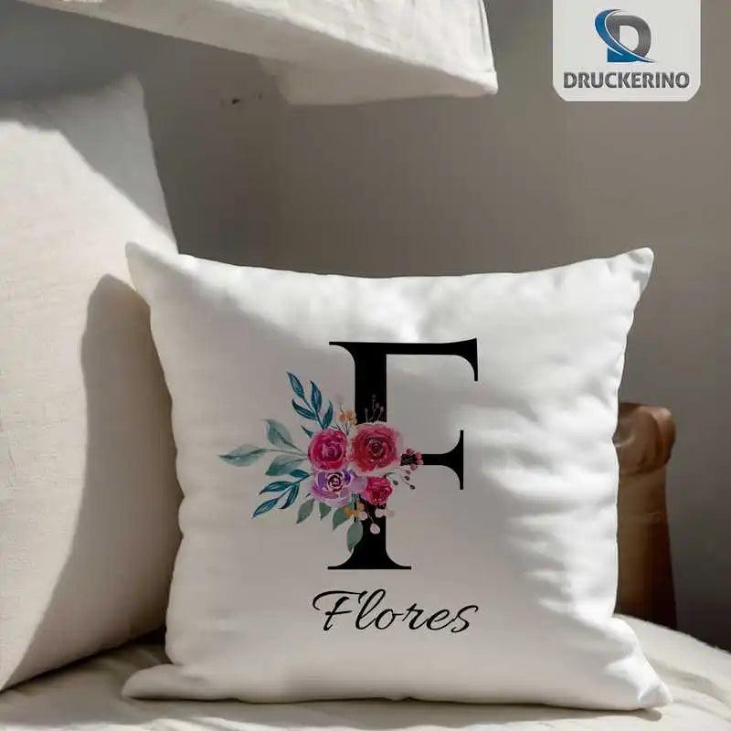 Namenskissen | Motiv 2 | Flores - Druckerino