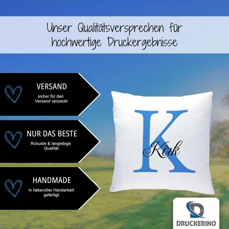 Namenskissen | Motiv 3 | Kirk - Druckerino