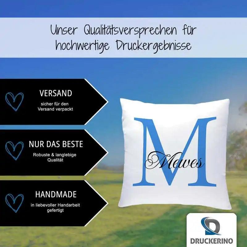 Namenskissen | Motiv 3 | Mewes - Druckerino