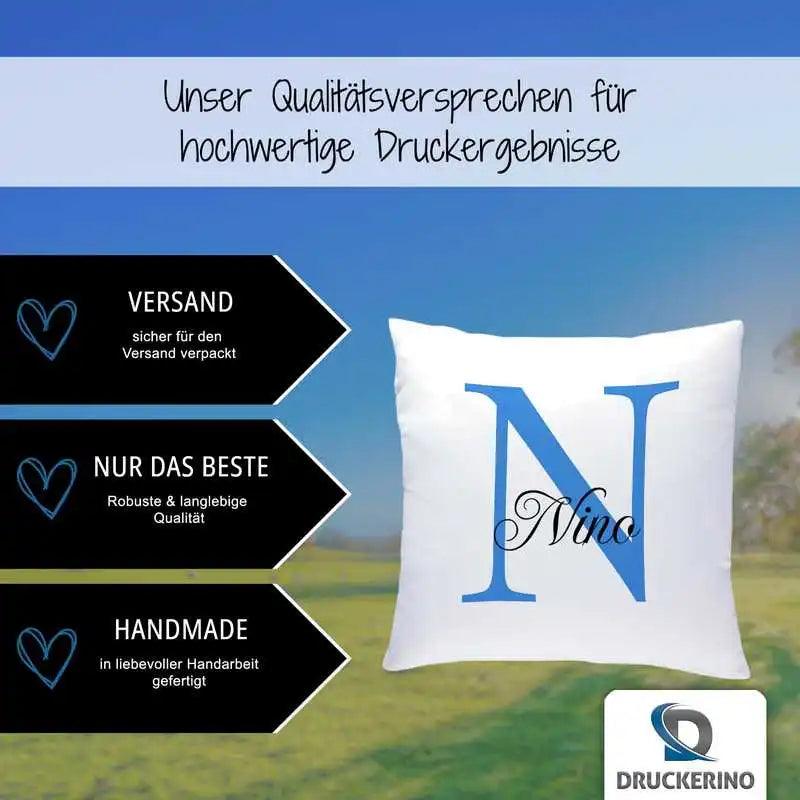 Namenskissen | Motiv 3 | Nino - Druckerino