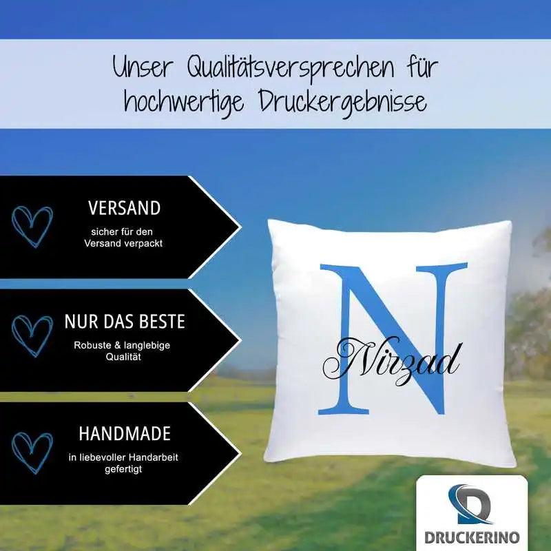 Namenskissen | Motiv 3 | Nirzad - Druckerino