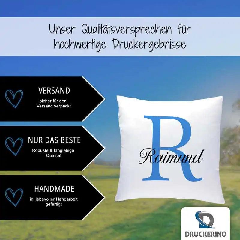 Namenskissen | Motiv 3 | Raimund - Druckerino