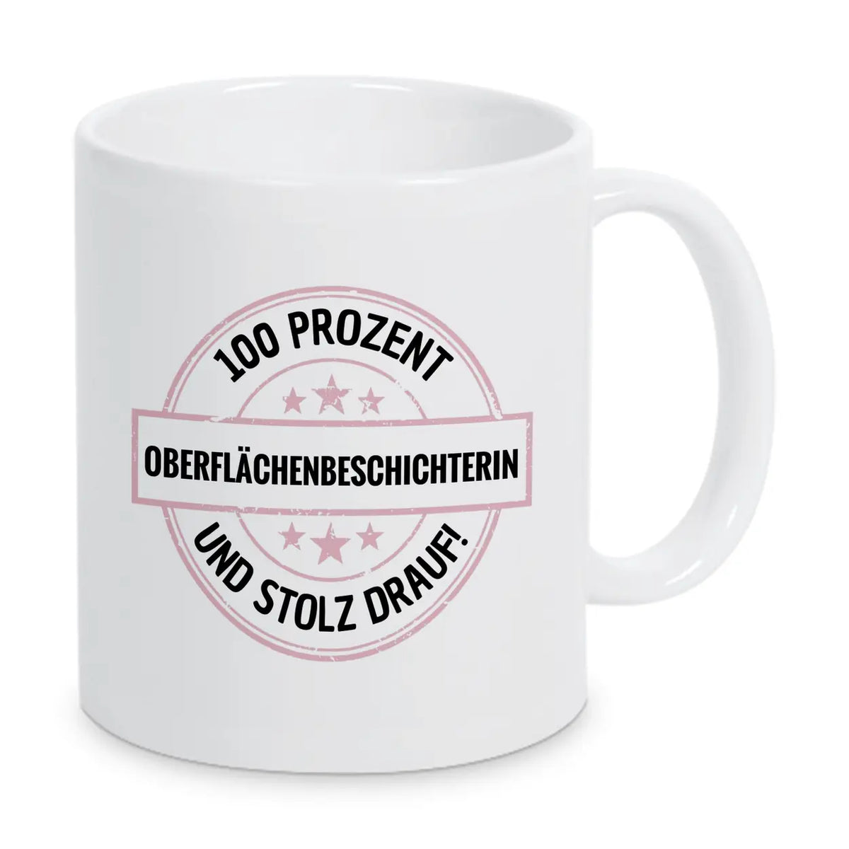 Oberflächenbeschichterin 100 Prozent Tasse - Druckerino