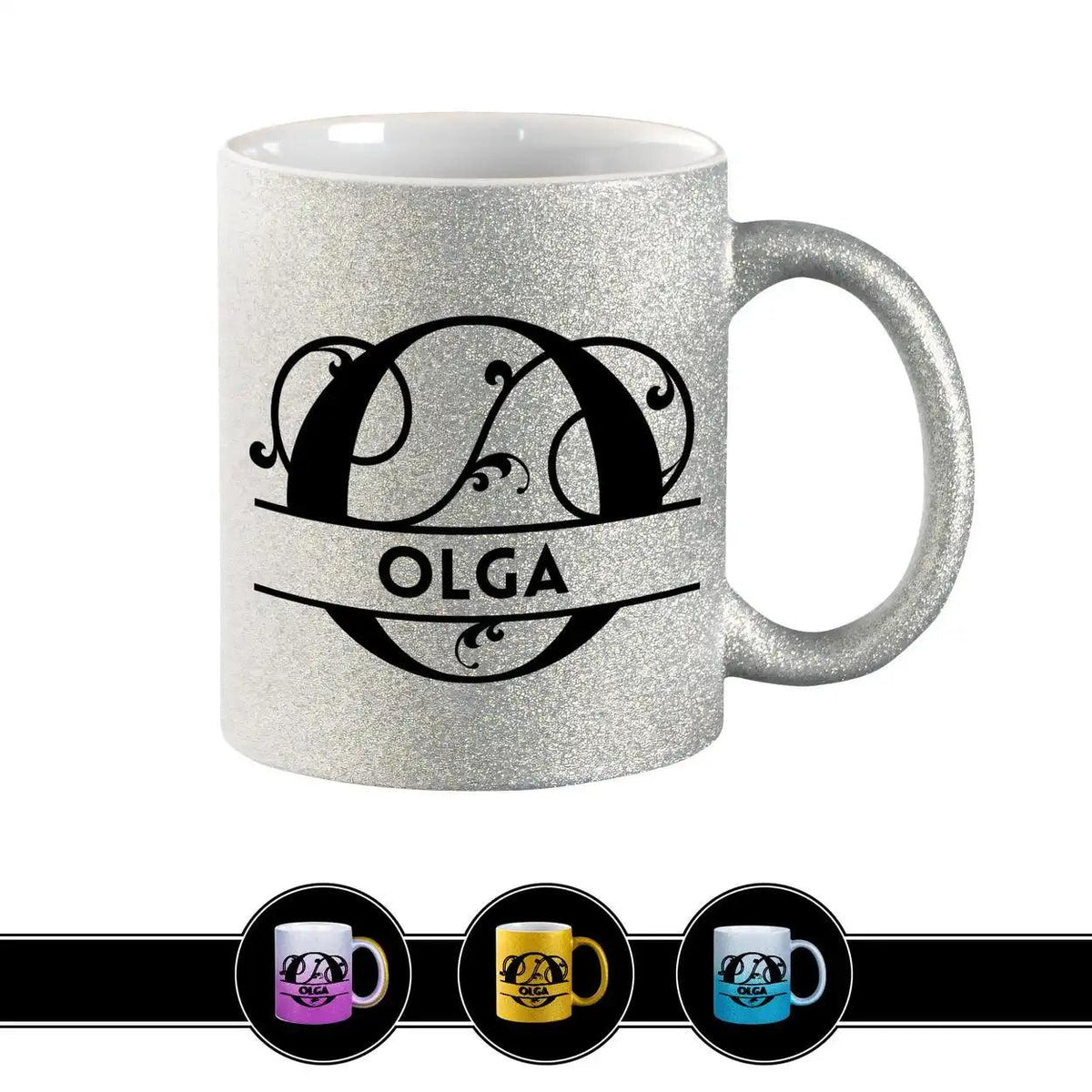 Personalisierte Tasse mit Namen | Buchstabe O - Druckerino