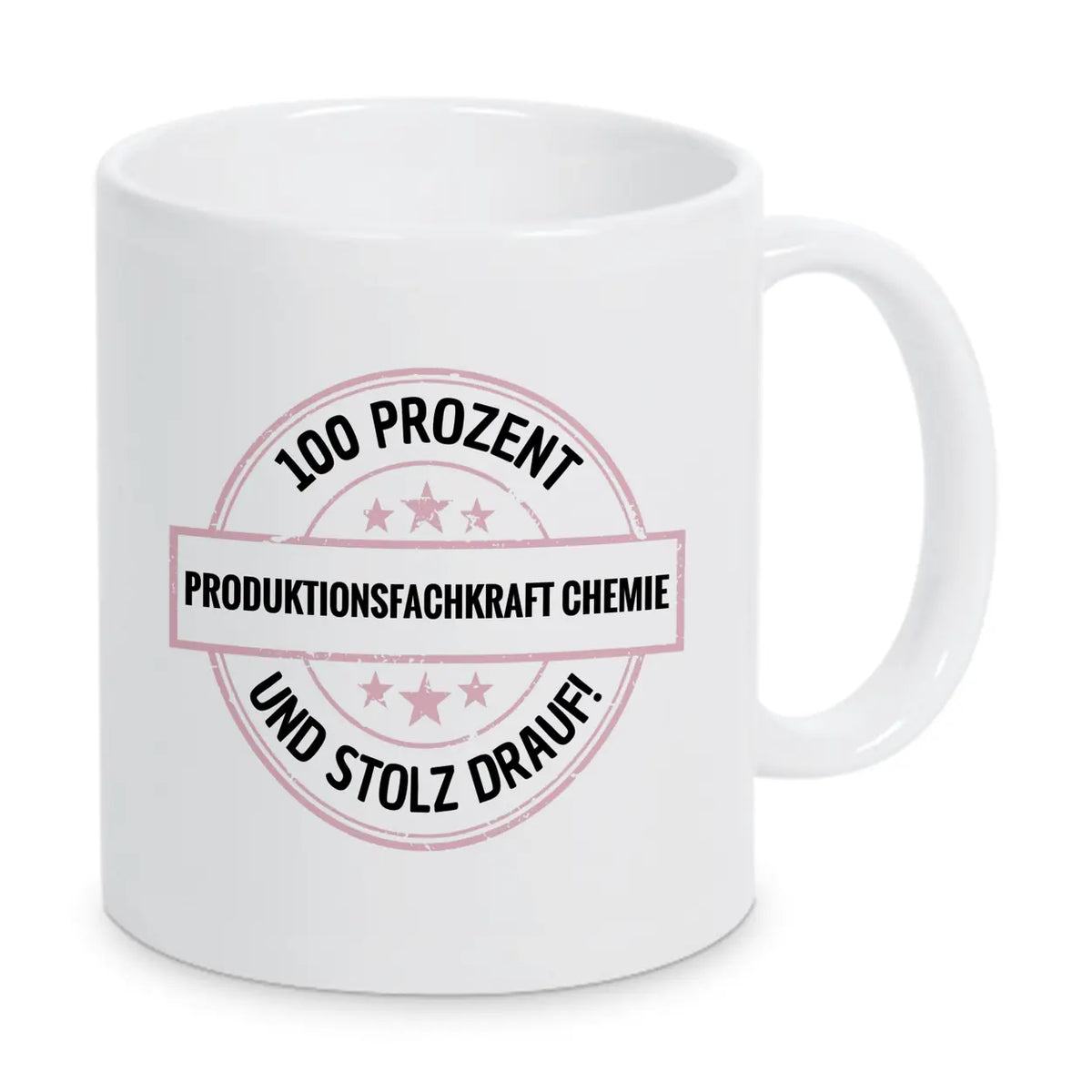 Produktionsfachkraft-Chemie 100 Prozent Tasse - Druckerino