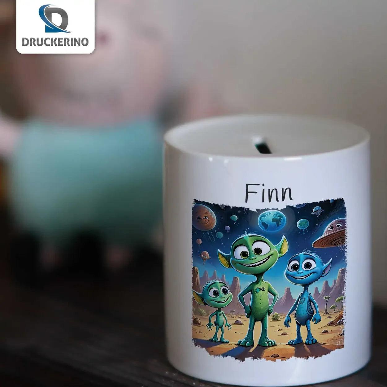 Spardose Galaktische Abenteurer - Druckerino