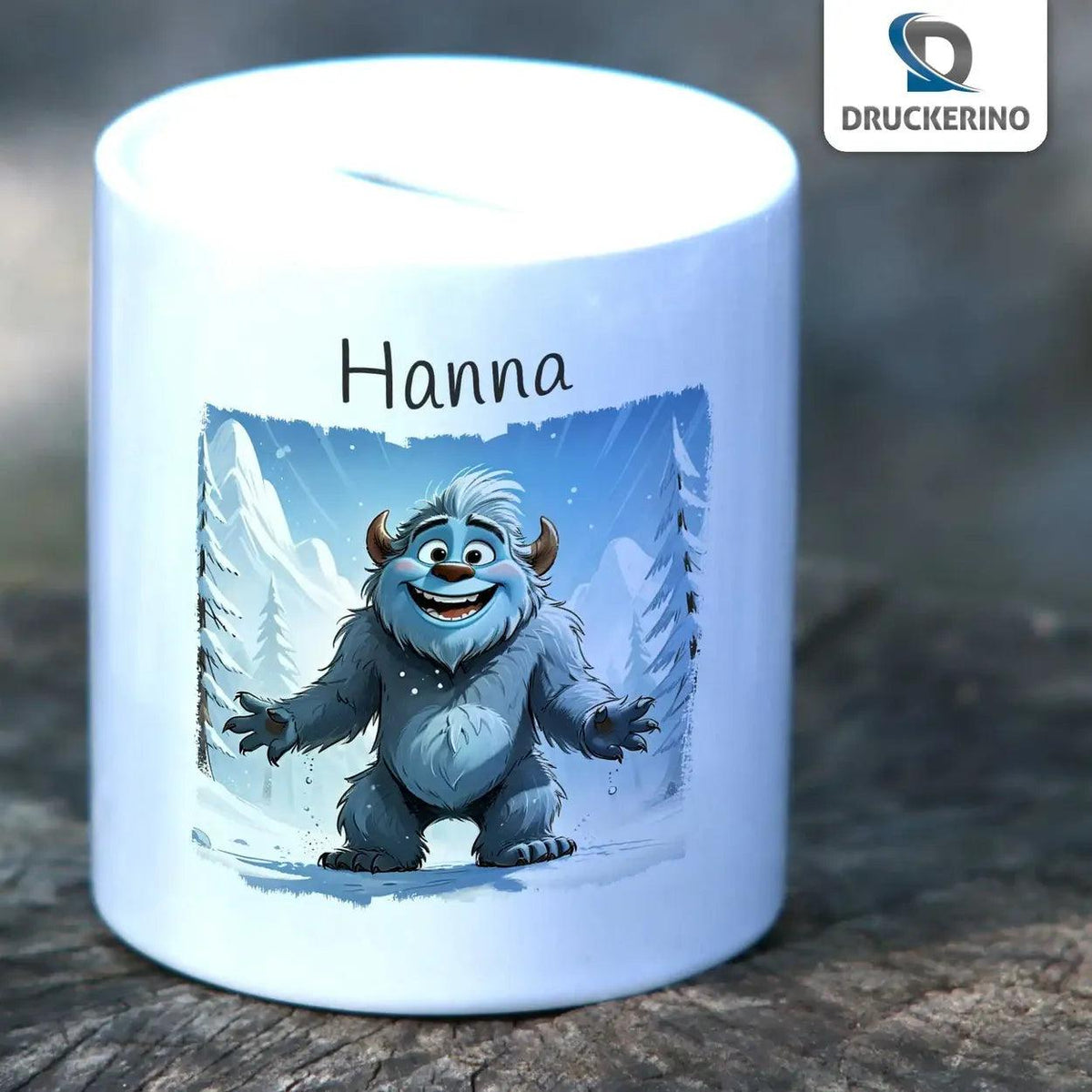 Spardose Kind Eismonster - Druckerino