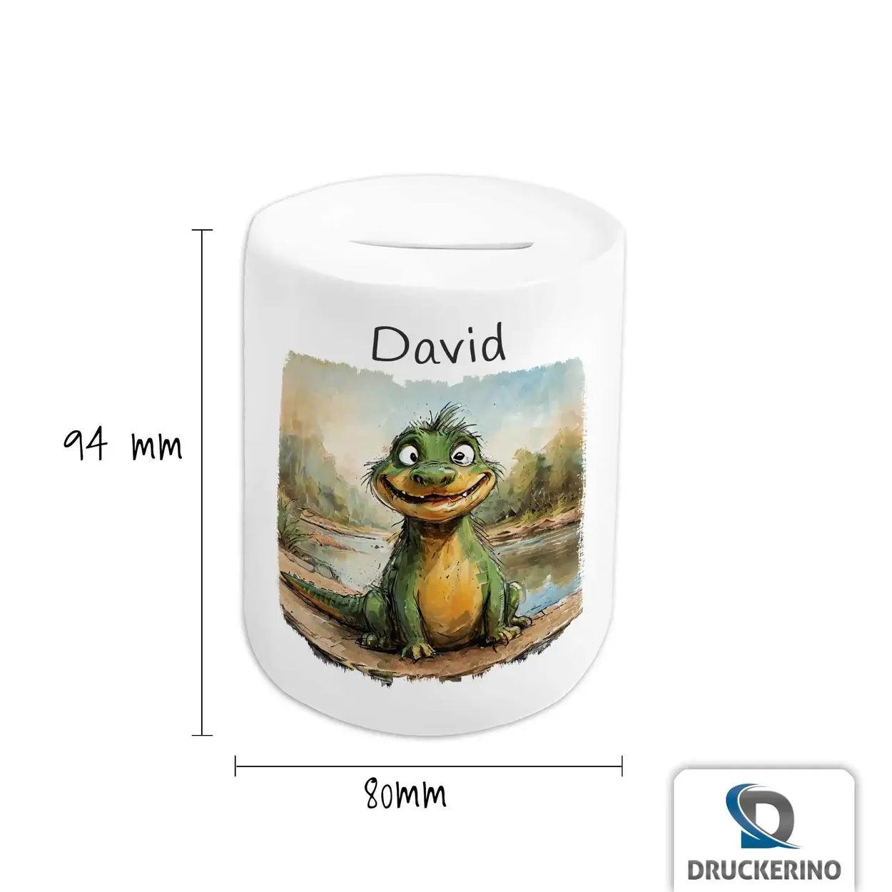 Spardose Kinder Abenteue-Drache - Druckerino