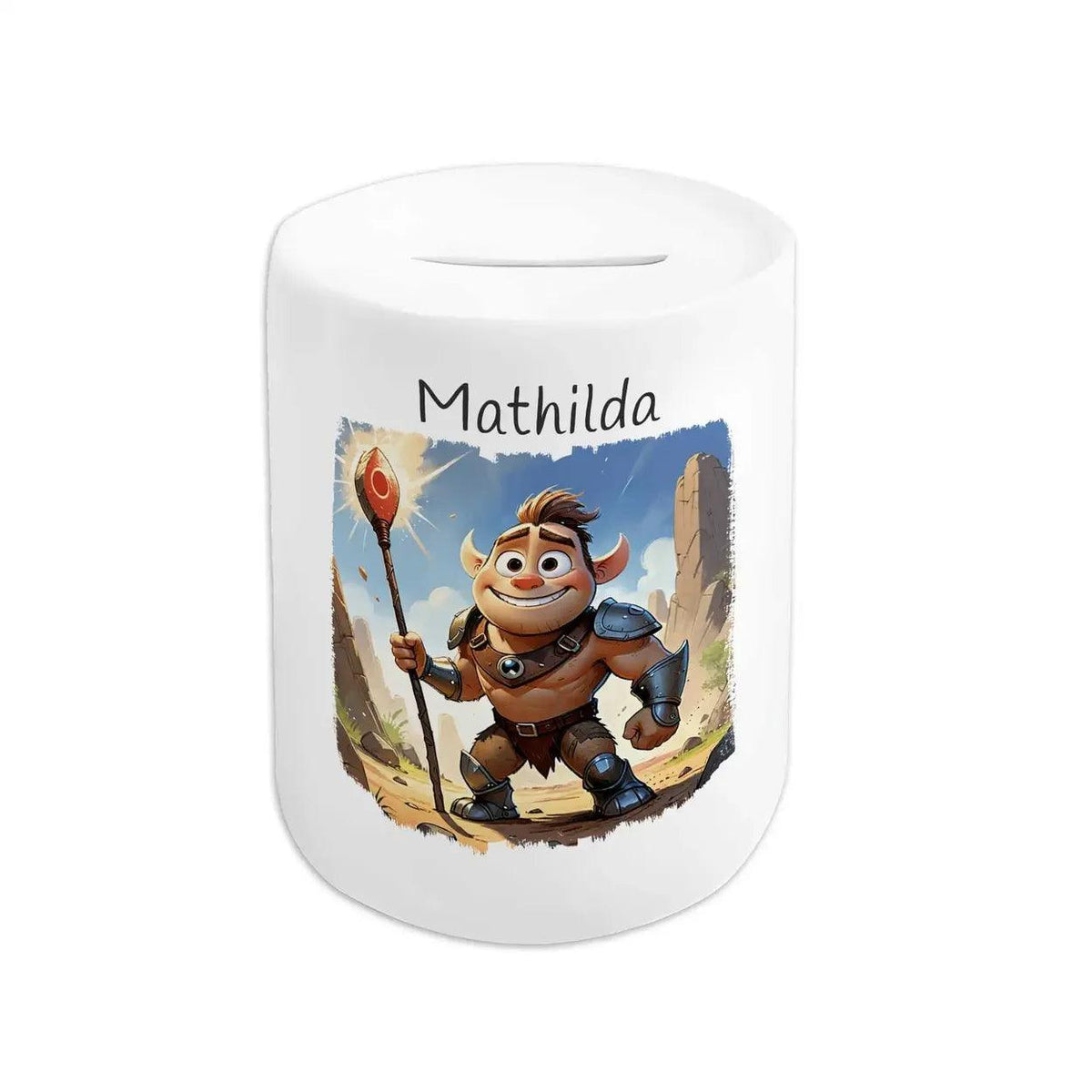 Spardose Kinder Abenteuer Held - Druckerino