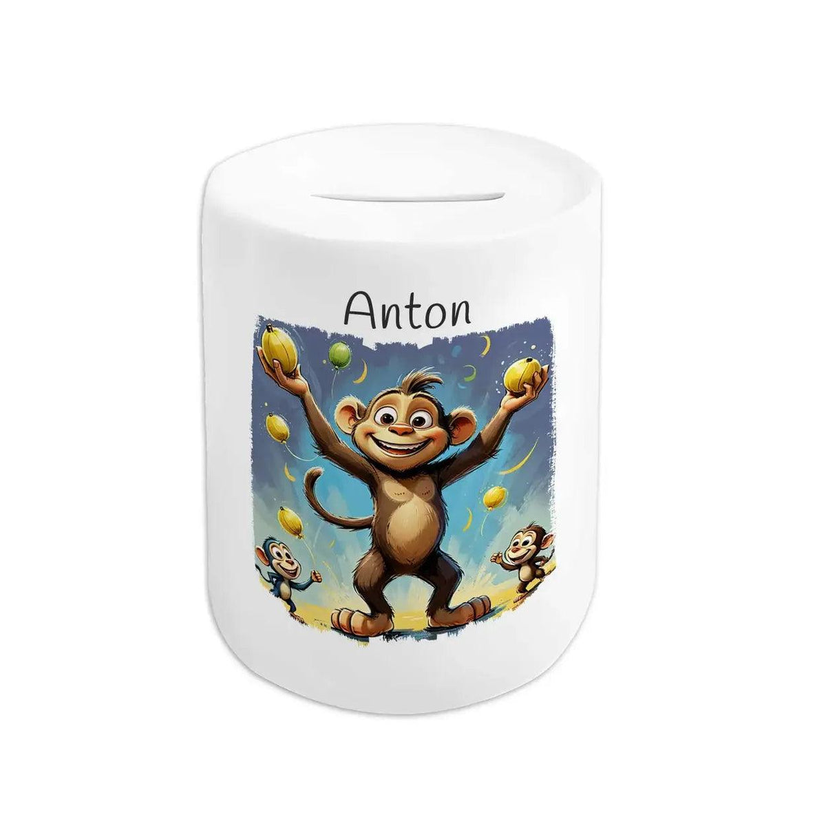 Spardose Kinder Affenspaß - Druckerino