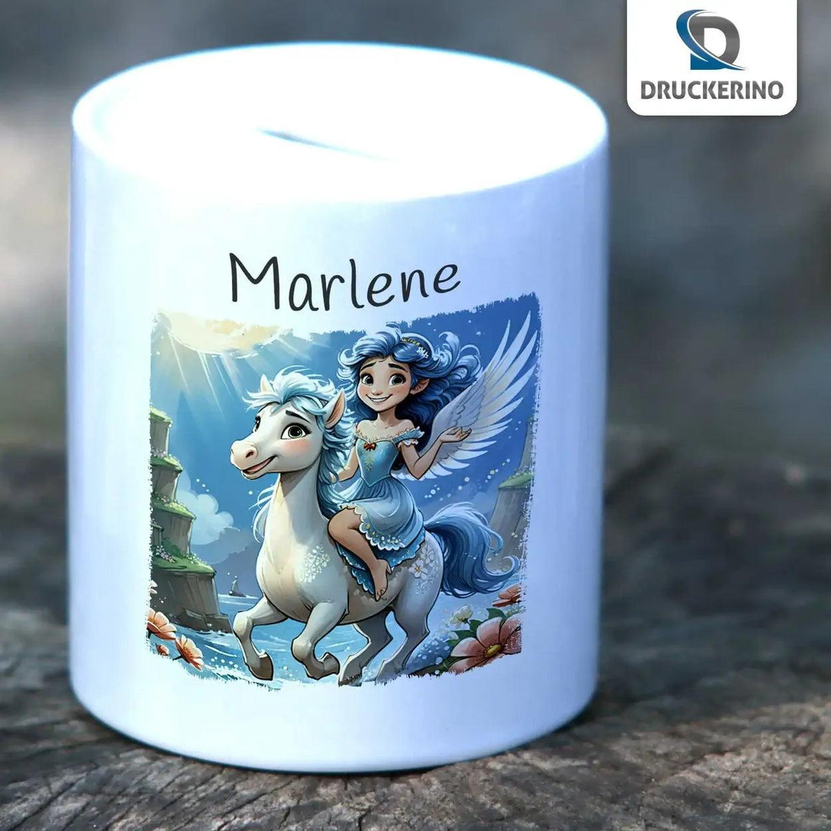 Spardose Kinder Feen-Abenteuer - Druckerino