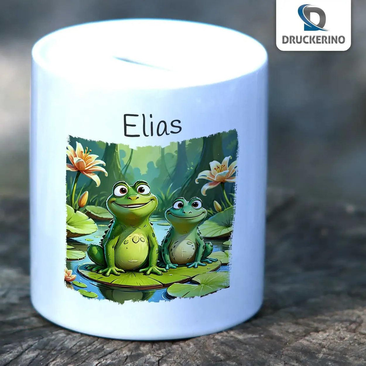 Spardose Kinder Froschkönig - Druckerino