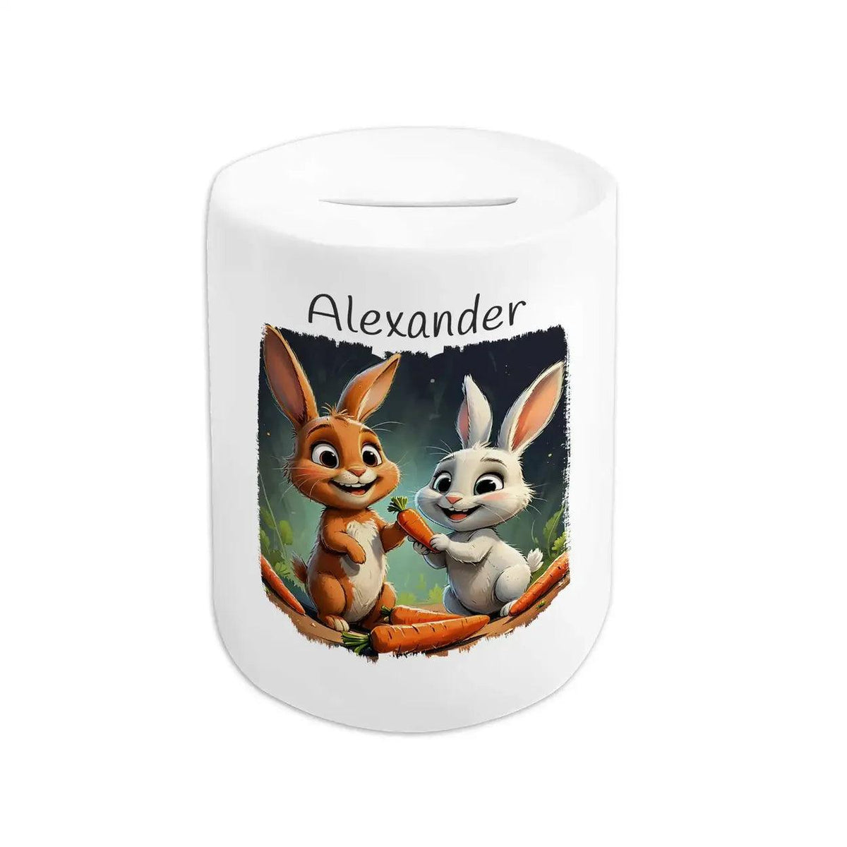 Spardose Kinder Hasen-Freunde - Druckerino