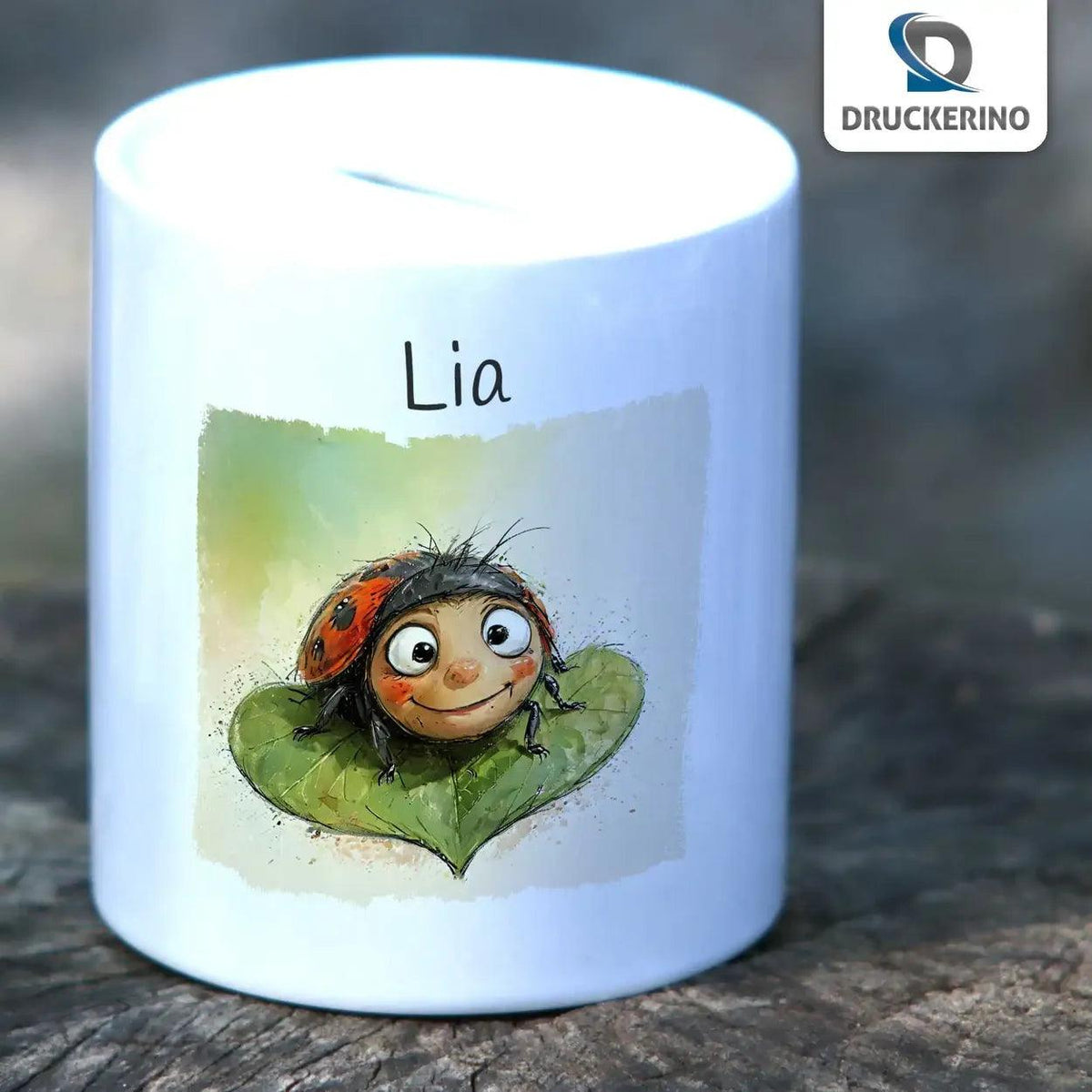 Spardose Kinder Käfer-Glück - Druckerino