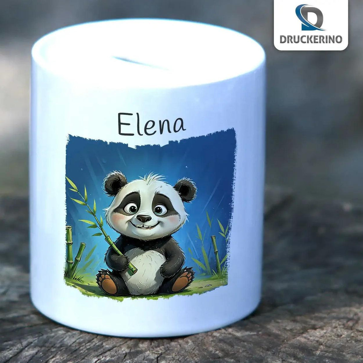 Spardose Kinder Panda - Druckerino