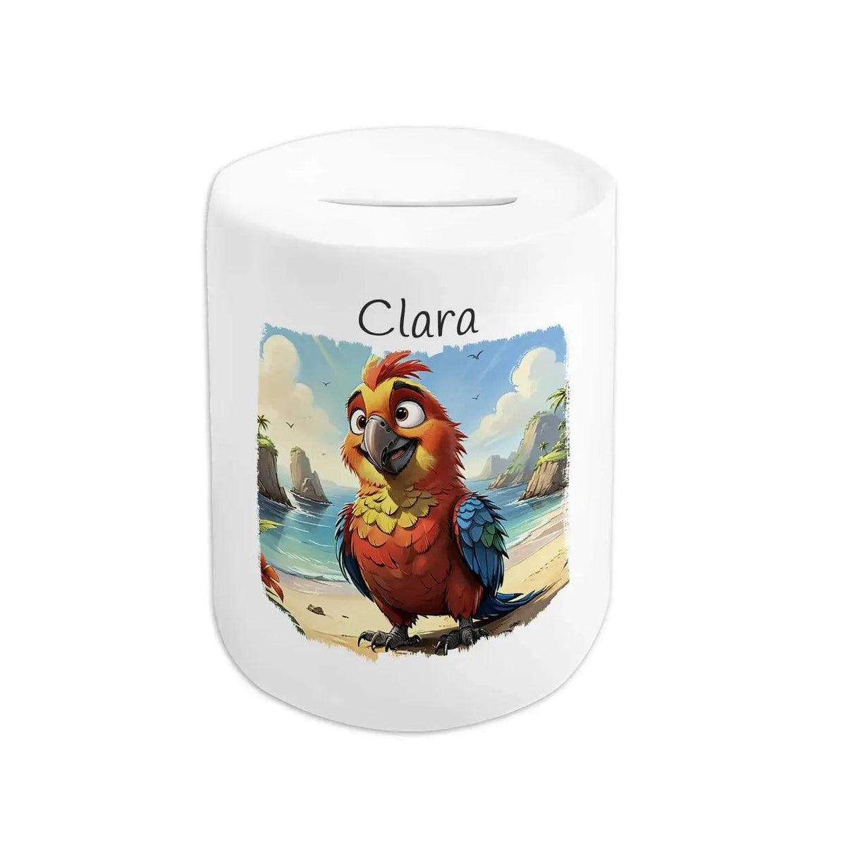 Spardose Kinder Papagei - Druckerino