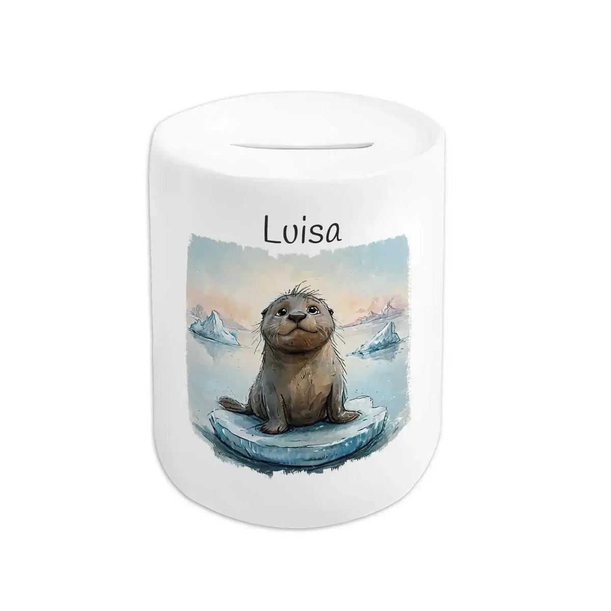 Spardose Kinder Robbe - Druckerino